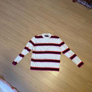 G/FORE Women's Stripe Crewneck Luxury Knit Sweater